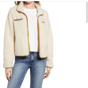 Thread & Supply Teddy Zip Up Jacket